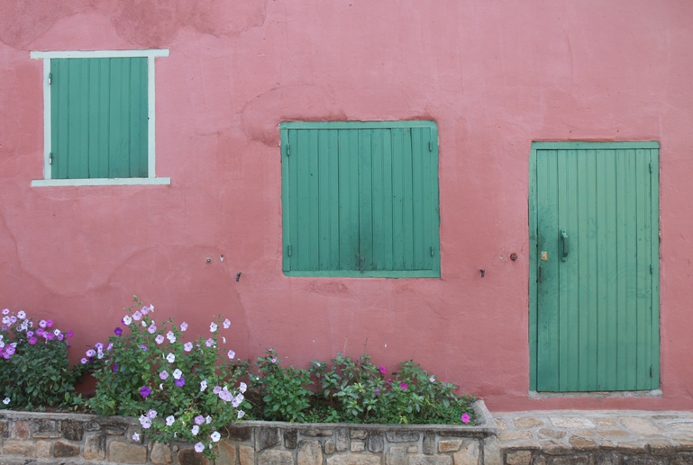 green door